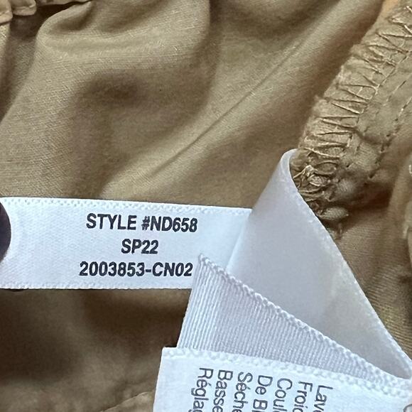 Madewell Pull On Balloon Pants Womens 4 Tan Pleated Adjustable Tabs Modern - Picture 16 of 16